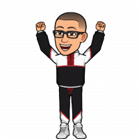 rick thyden bitmoji with hands waving