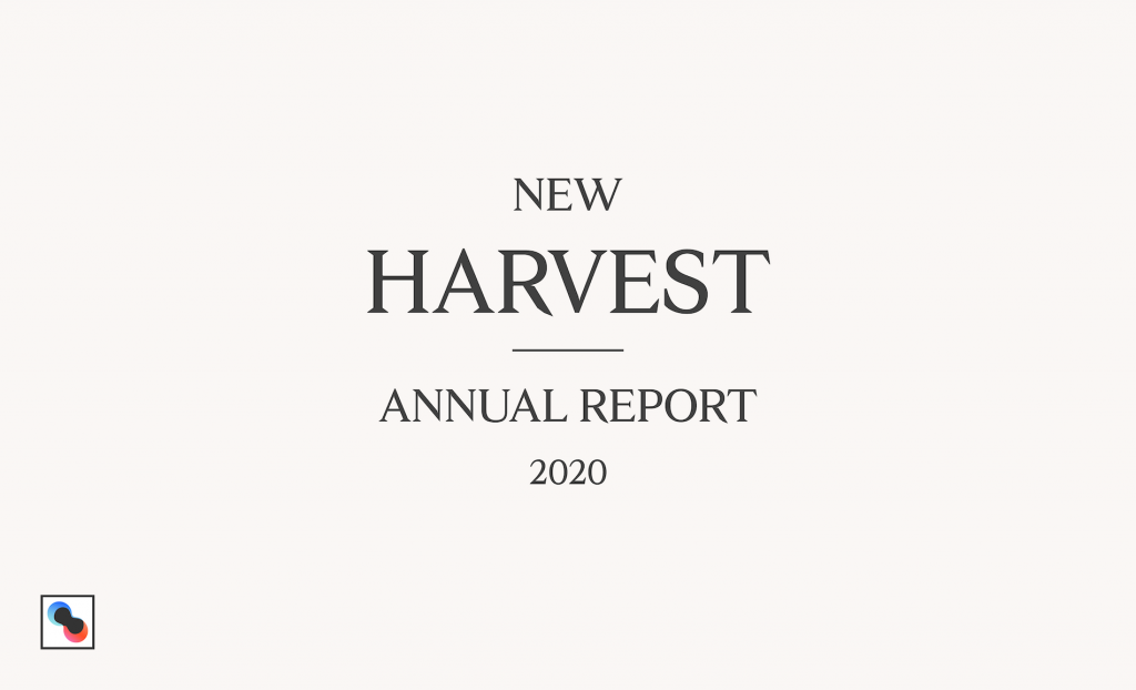 title page of 2020 annual report